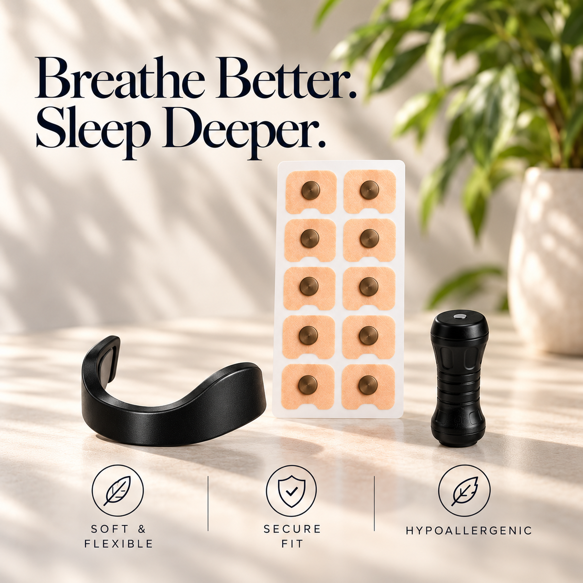 The Comfyment Magnetic Nasal Strips